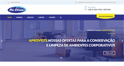 Desktop Screenshot of misterclean.com.br